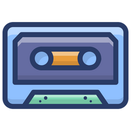 Cassete De Audio Fita Cassete Cassete Compacta Ícone