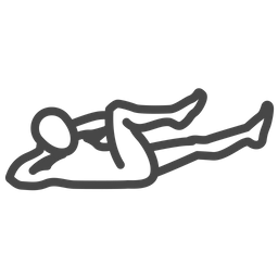 Abs Bicycle Exercise Exercise Icon