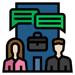 Business Conversation  Icon