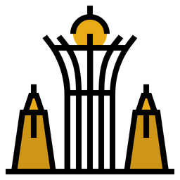 Bajterek-Turm  Symbol