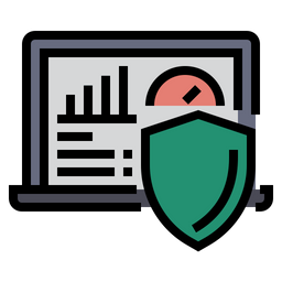 Data Dashboard Protection  Icon