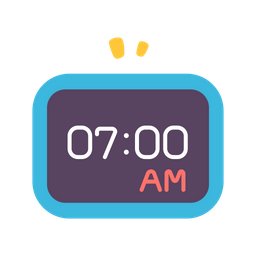 Digital clock  Icon