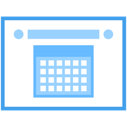 Digital Calendar  Icon