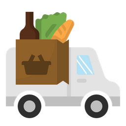 Grocery delivery  Icon