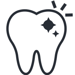 깨끗한 치아  아이콘