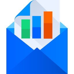 Chart mail  Icon