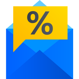 Discount Mail  Icon