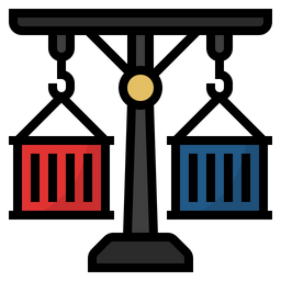 Equilibrium balance of trade  Icon