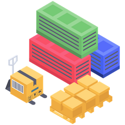 Cargo Container  Icon