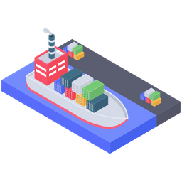 Cargo Ship  Icon