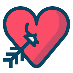 Cupid Amor Arrow Icon