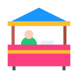 Information Booth  Icon