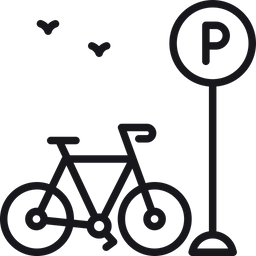 Bicycle parking  Icon