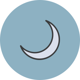 Crescent  Icon