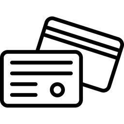 Kreditkarte  Symbol