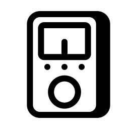 Ein Meter  Symbol