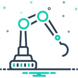 Mechanischer Arm  Symbol