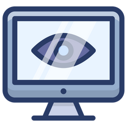 Computer Monitoring  Icon