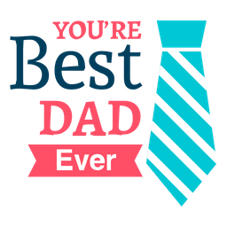 Best Dad Label  Icon