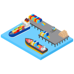 Cargo Ship  Icon