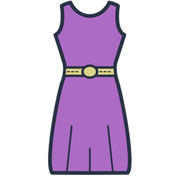 Party Kleid  Symbol