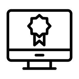 Online-Erfolg  Symbol