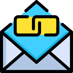 Mail anhängen  Symbol