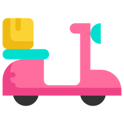 Delivery Scooter  Icon