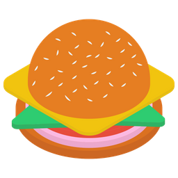 Cheese Hamburger  Icon