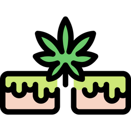 Brownie de Cannabis  Icono