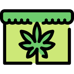 Tienda de cannabis  Icono