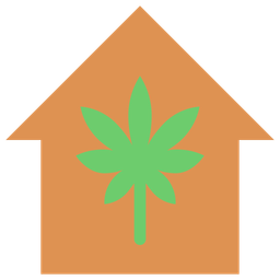 Cannabis House  Icon