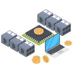 Bitcoin Distributed Network  Icon