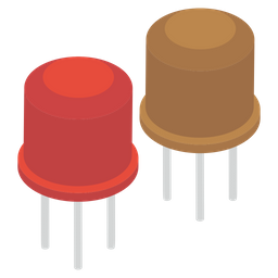 Computer Capacitors  Icon