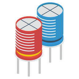 Capacitors  Icon