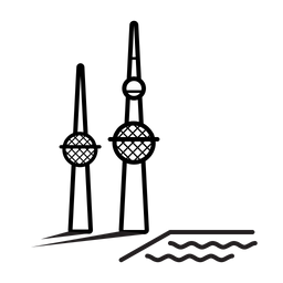 Kuwait-Turm  Symbol