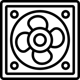 Luftabsaugung  Symbol