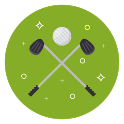 Golfausrüstung  Symbol