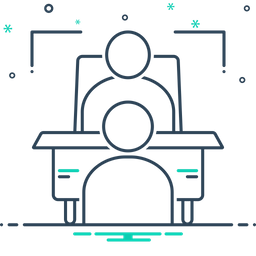 Kontextuelle Interviews  Symbol