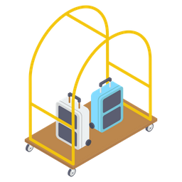 Baggage Cart  Icon