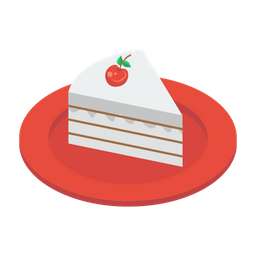 Cake Slice  Icon