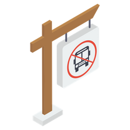 Bus Prohibition  Icon