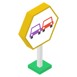 Car Way  Icon