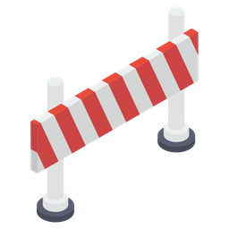 Construction Barricade  Icon