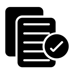 Autorisiertes Memo  Symbol