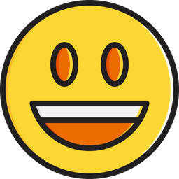 Smiling Face With Open Mouth Icon