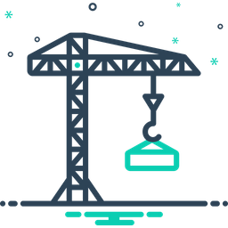 크레인 빌딩  아이콘
