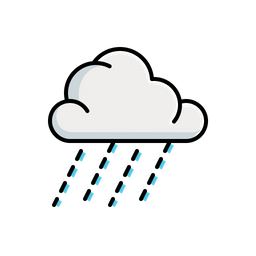 Cloudy rain  Icon