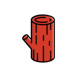 Chopped log  Icon