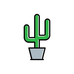 Cactus pot  Icon